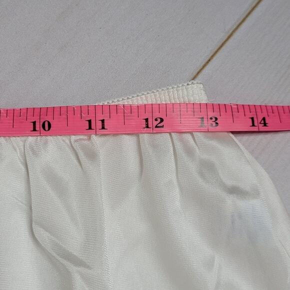 Vintage Briar Creek Volup Half Slip - white, size 1x - Picture 6 of 8